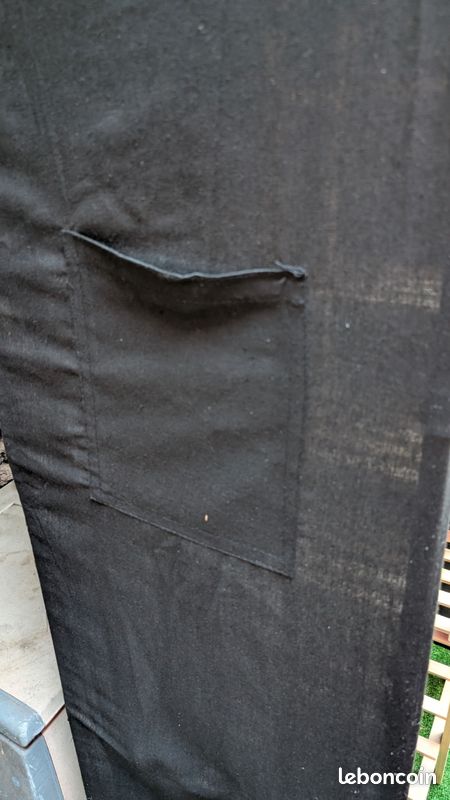 Armoire Penderie pin et tissu (image 4)