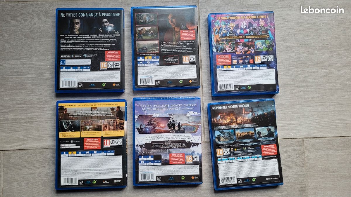 Jeux PS4 (image 2)