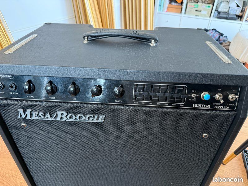 Ampli basse Mesa/Boogie Buster Bass 200 combo 1x15 tout lampes USA (image 6)