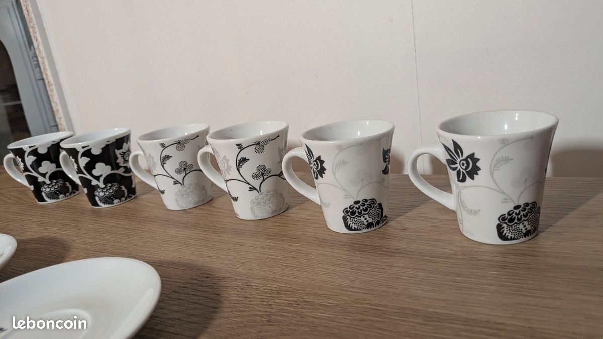 6 tasses café baroque (image 3)