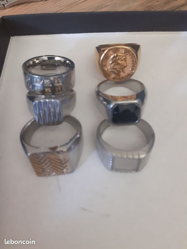 Vends chevaliere acier (image 2)