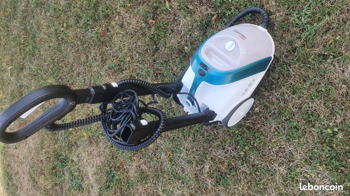 Polti Vaporetto Smart 100 T - Nettoyeur Vapeur 4 Bars Haute Pression, Autonomie Illimitée, 9 Accessoires Inclus