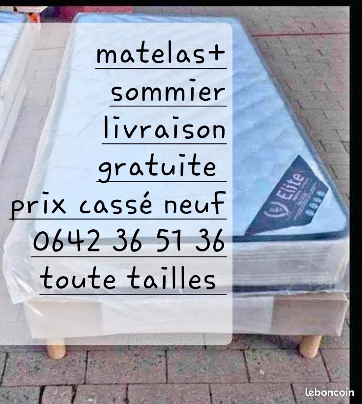 Matelas+ sommier (image 3)