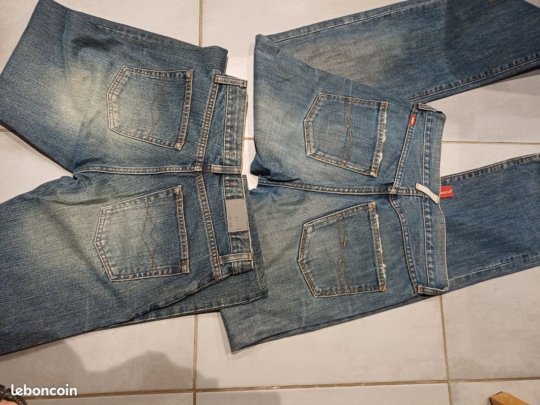 Lot de 2 jean T 36 homme (image 4)