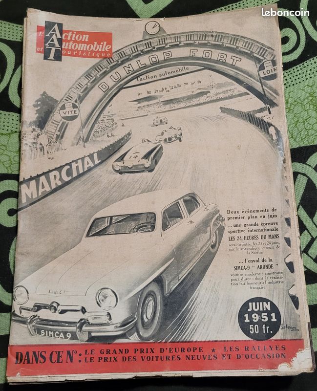 L'action automobile et touristique n° 6 de 1951 (image 1)