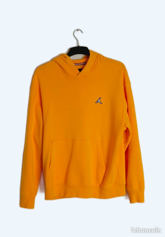 Jordan Essential Fleece Pullover Hoodie Jaune Vêtements