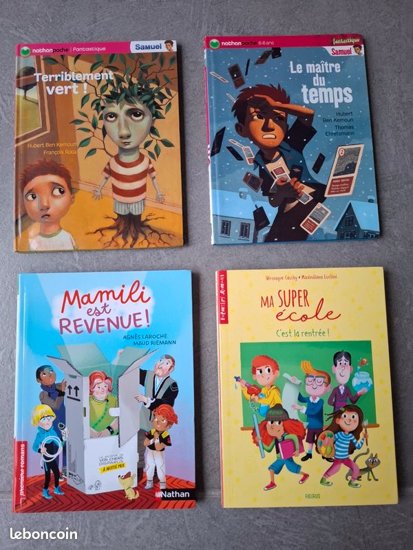Lot de 4 livres Niveau Primaire dès 7 ans elindaN (image 1)
