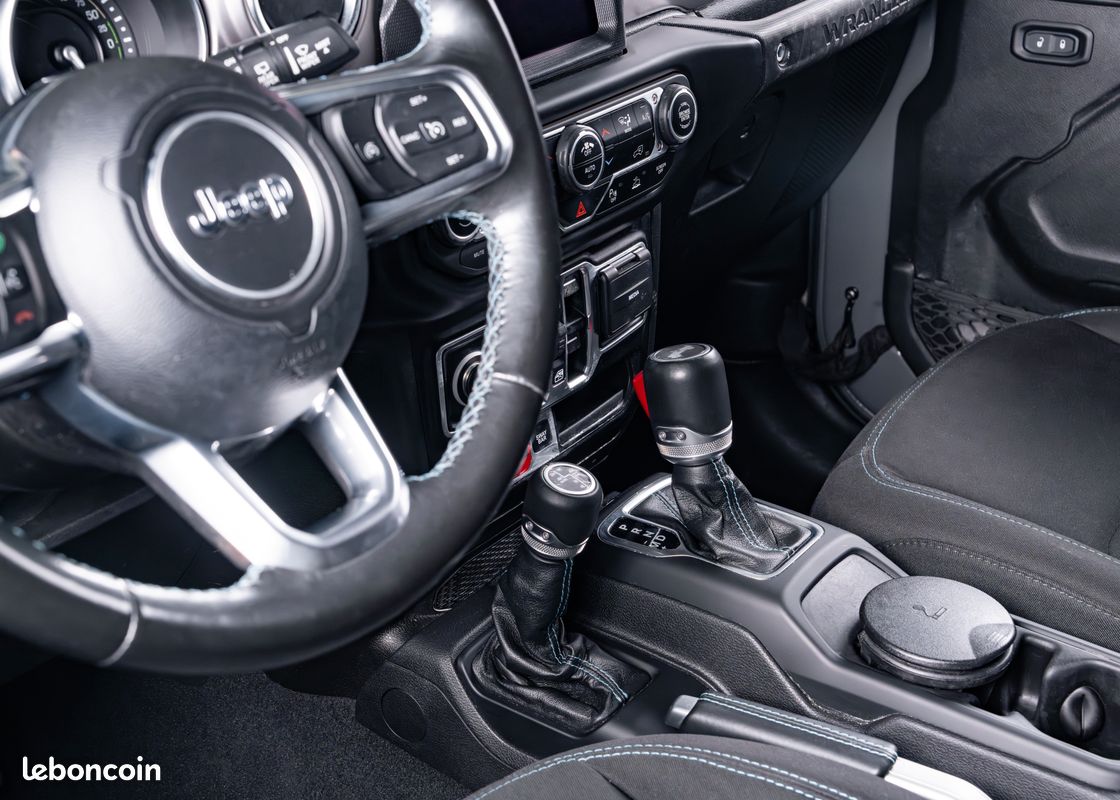 JEEP Wrangler - JL Unlimited -RUBICON - 4XE Hybride - 2ème main - Origine France - PHEV (image 8)