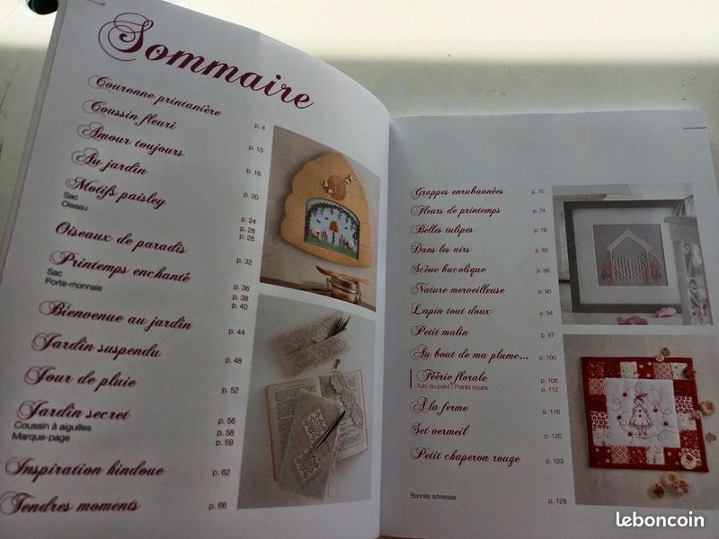 Les broderies de Marie & Cie n°10 - Délices printaniers (image 3)