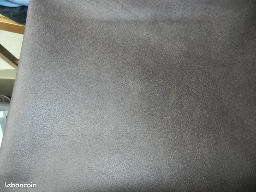 Simili cuir marron (image 4)
