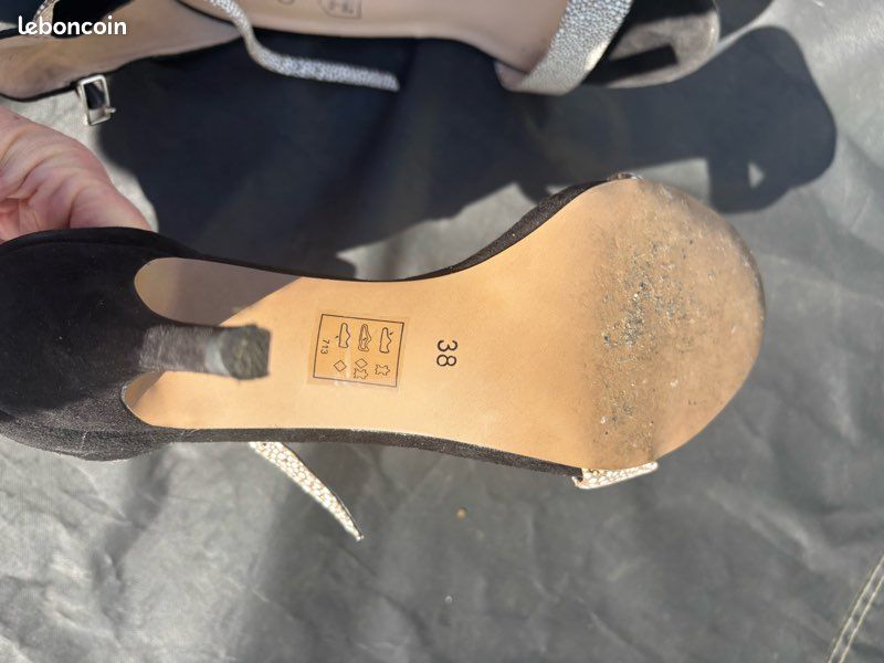 Talon aiguille femme 38 Texto cuir (image 4)