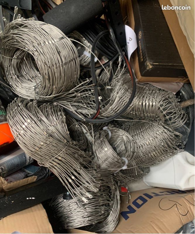 Vend rouleau de filet inox jakob - BTP - Chantier gros-oeuvre