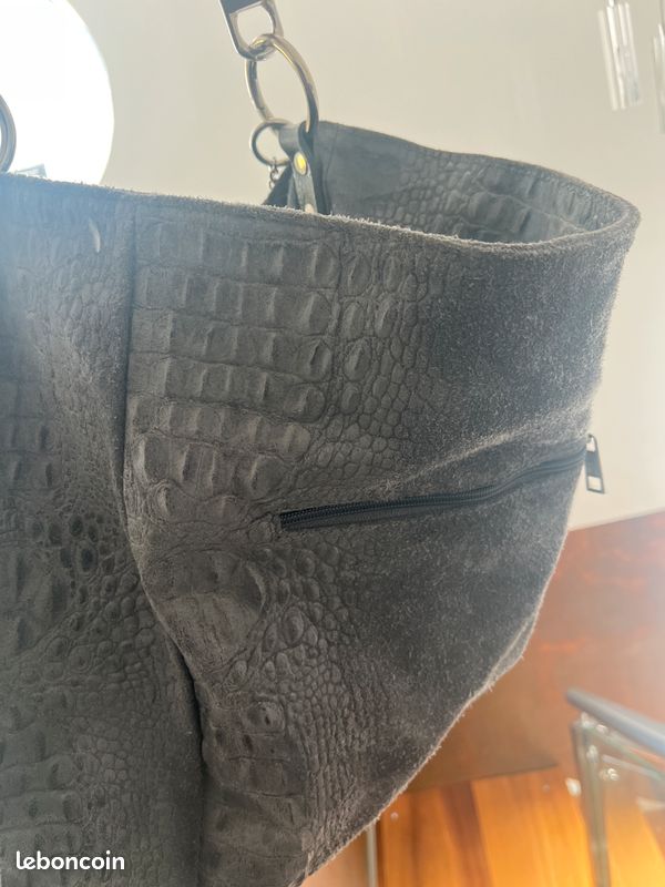 Maginifique sac à main en cuir italien (image 3)