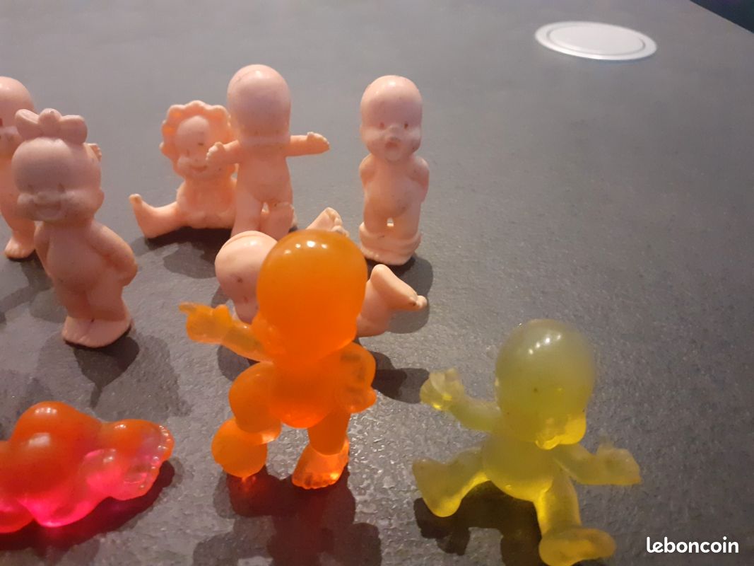 Lot De 68 Mini Figurines Les Babies – Ideal, Années 90, Occasion