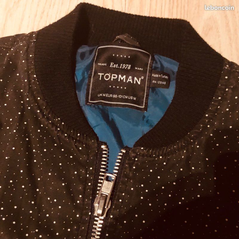 Veste top man demi saison taille M (image 3)