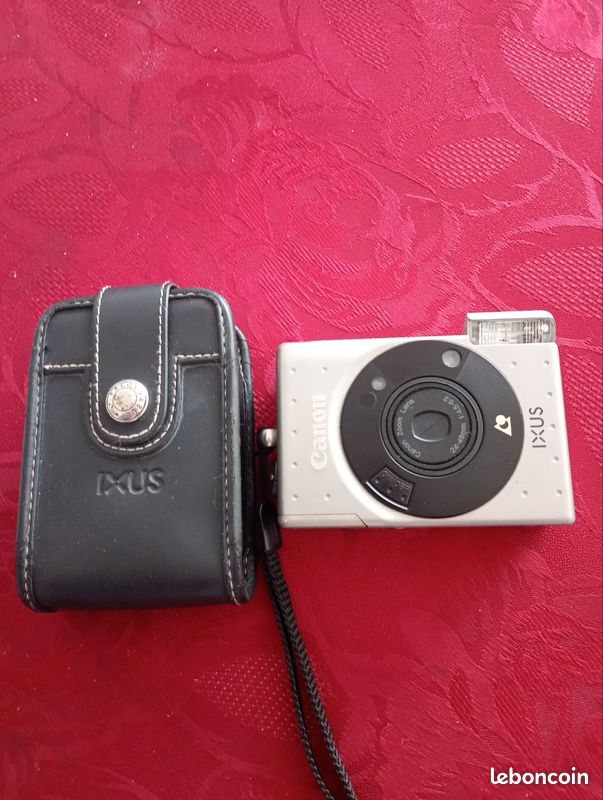 Appareil Photo Vintage Canon IXUS X-1 - Compact Étanche APS, Japon 1999 (Vert)