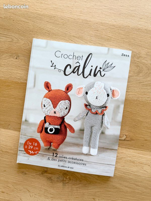 Livre amigurumi Crochet Câlin Zess Les éditions de Saxe (image 1)