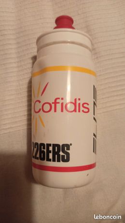 Lot De 2 Bidons Cycliste PRO TEAM - Très Bon État D'Occasion