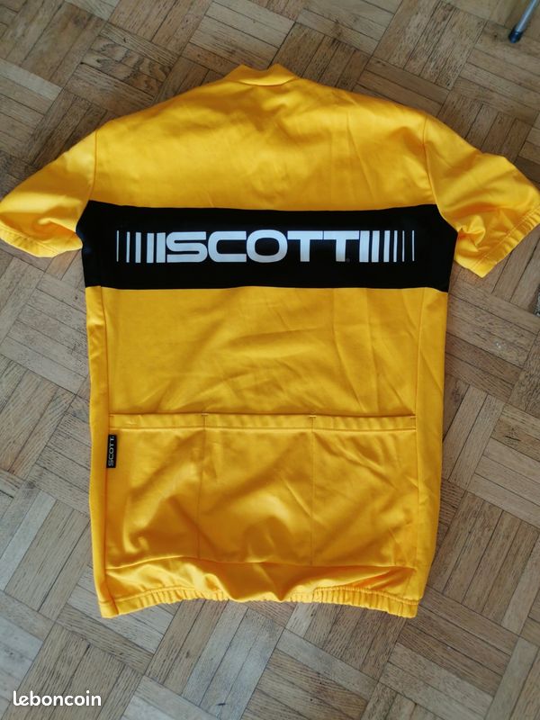 Maillot vélo rétro Colombia Moa Scott - Vêtements