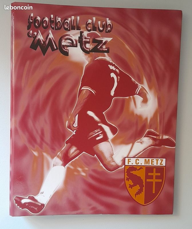 Autocollant De Pare-brise FC Metz – Saison 1971-72 (Bon état)