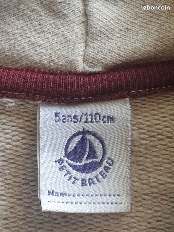 Veste enfant 4/5ans (image 2)