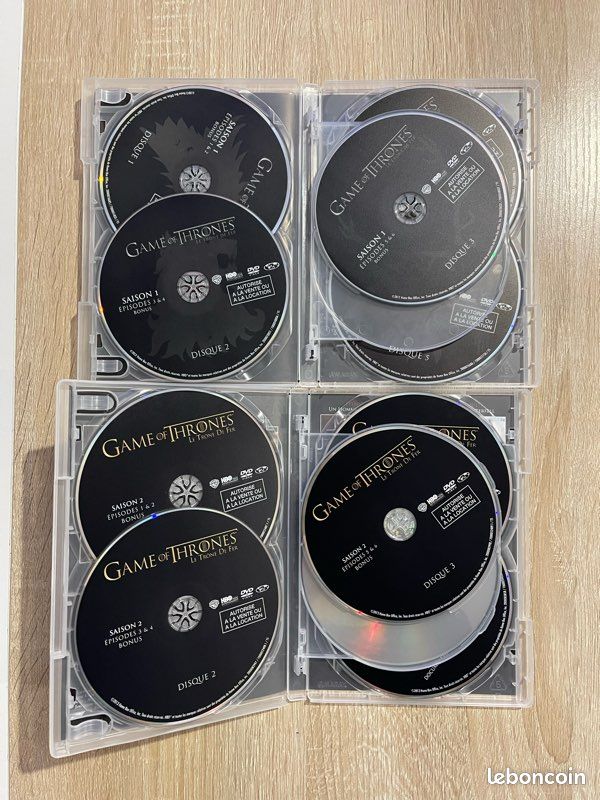 Saisons 1 & 2 Game of Thrones (image 3)