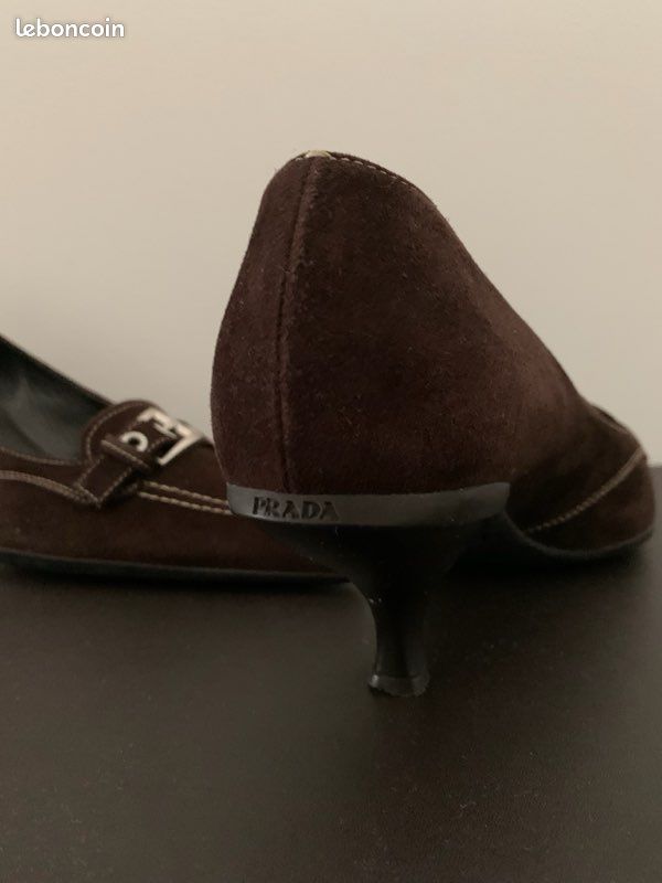 Escarpins PRADA (Pointure 37,5 / Made in Italy) (image 3)
