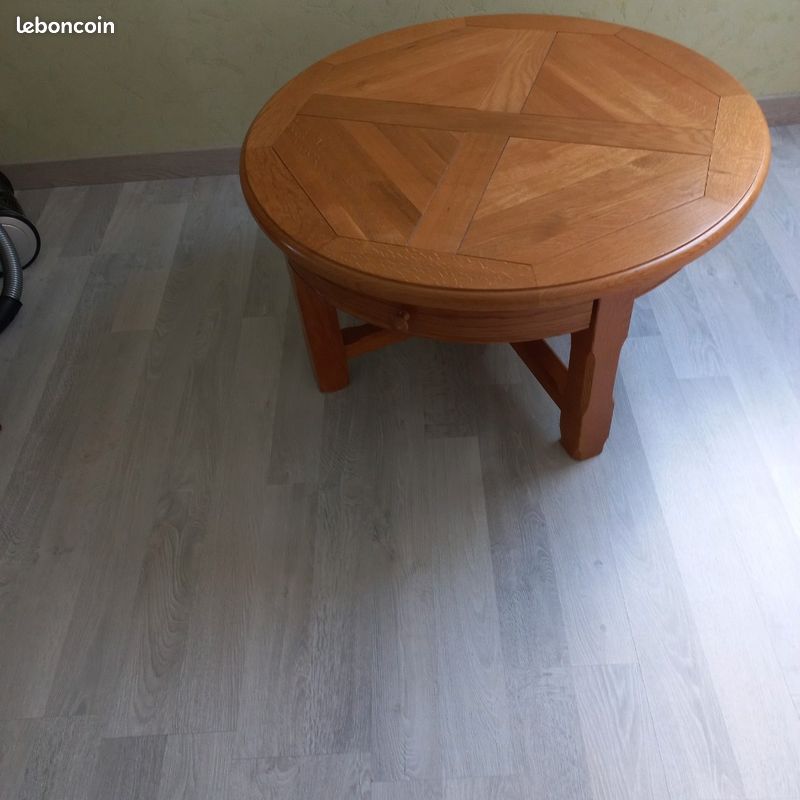 Table basse en chêne massif (image 2)