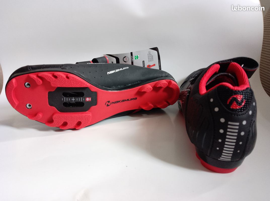 Chaussures VTT Nakamura MTB19 - Noir - Taille 46 - Pédales Automatiques