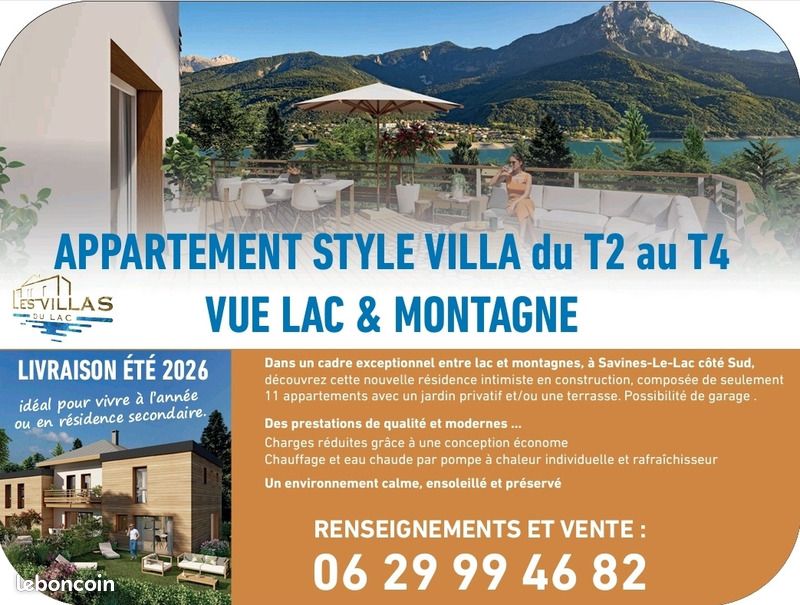 Appartement 2 pièces 35 m² · à Savines-le-Lac · 35 m² · 195 000 €