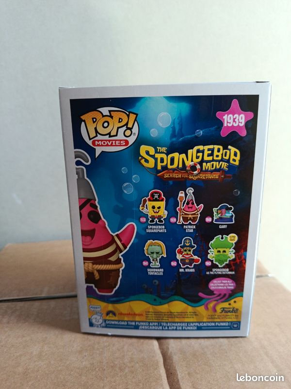 Funko Pop 1939 Patrick Star Spongebob Movie (image 3)