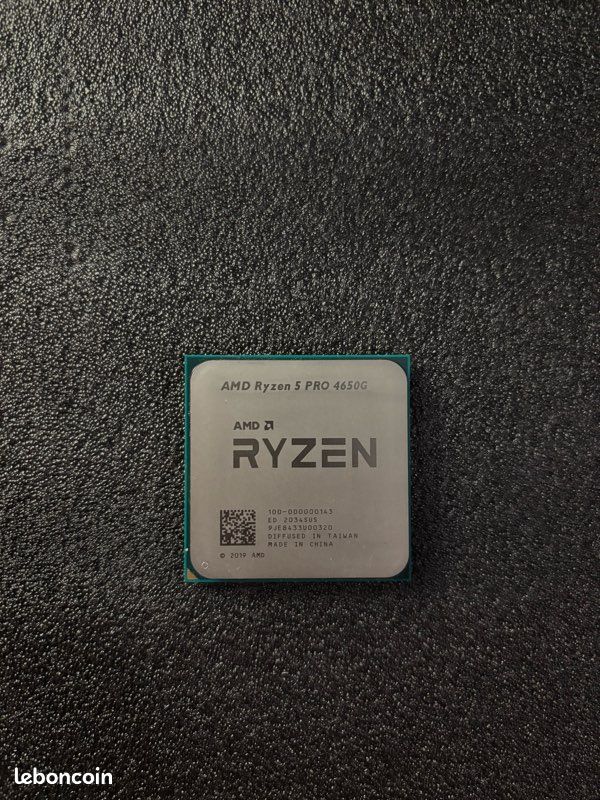 CPU) Processeur Ryzen PRO 4650G Ventirad Accessoires