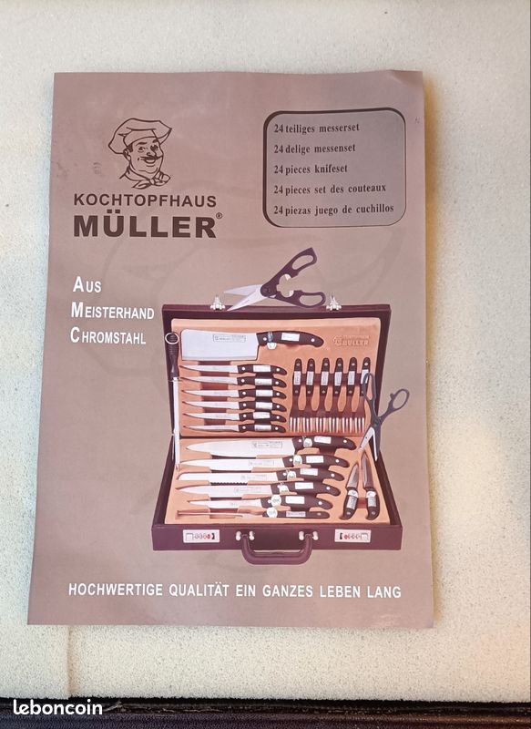 Malettes couteaux Bargoin et malettes de couteaux professionnels