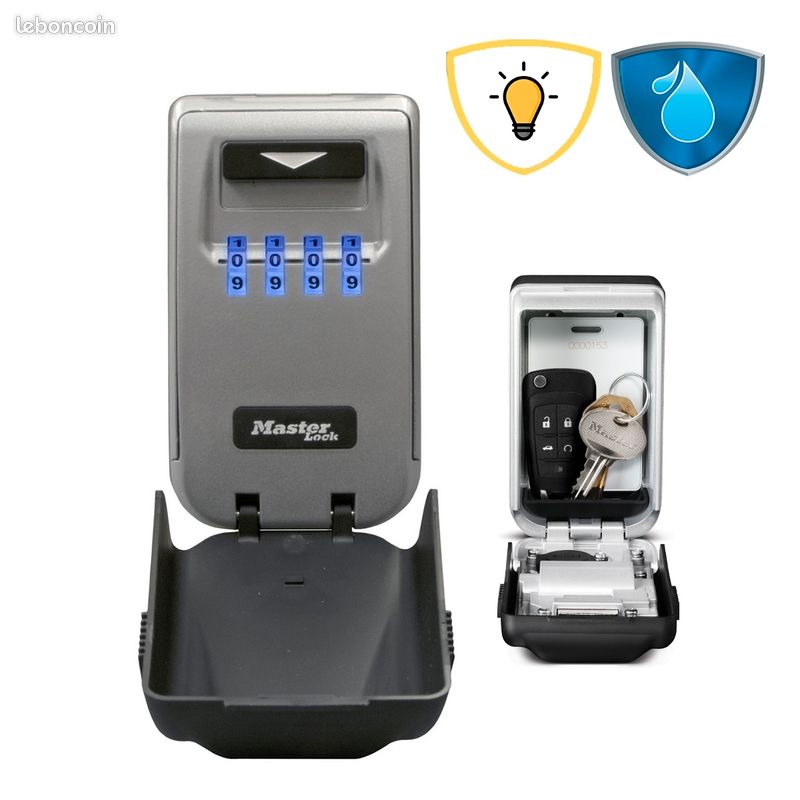 Boîte à clés sécurisée rétro-éclairé Master Lock 5425EURD neuf (image 3)