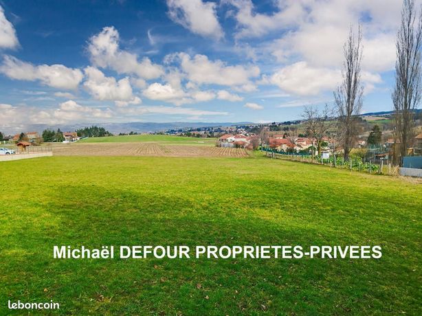 Terrain 1 372 m² Monistrol Sur Loire