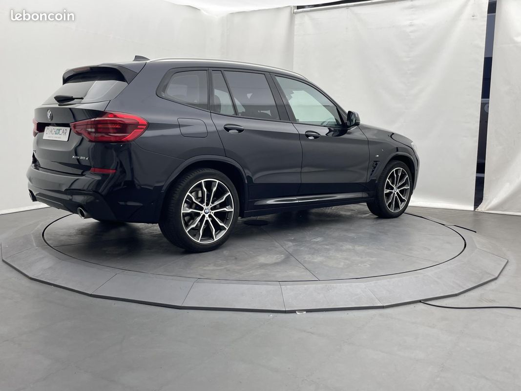 BMW X3 xDrive 20d - BVA Steptronic G01 G08 F97 M Sport Société PHASE 1 (image 3)
