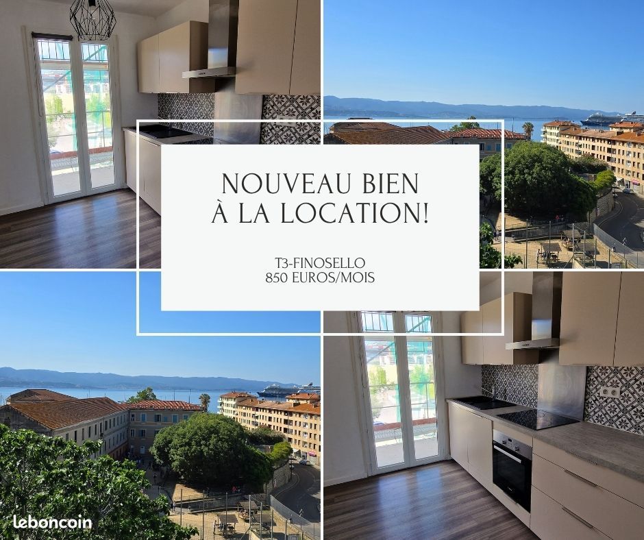 Appartement 3 pièces 55 m² · à Ajaccio · 55 m² · 850 €/mois