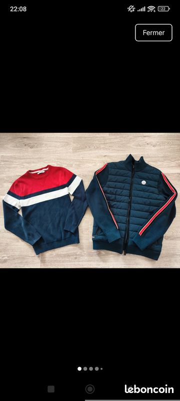 Superbe lot gilet blouson Celio taille S état neuf (image 4)