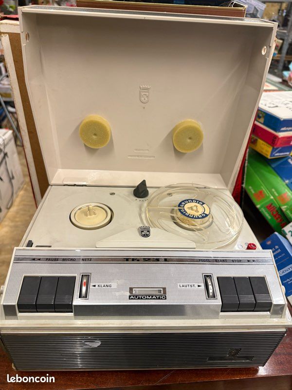 Magnétophone à Bande Grundig TK 820 - Vintage - Non Testé