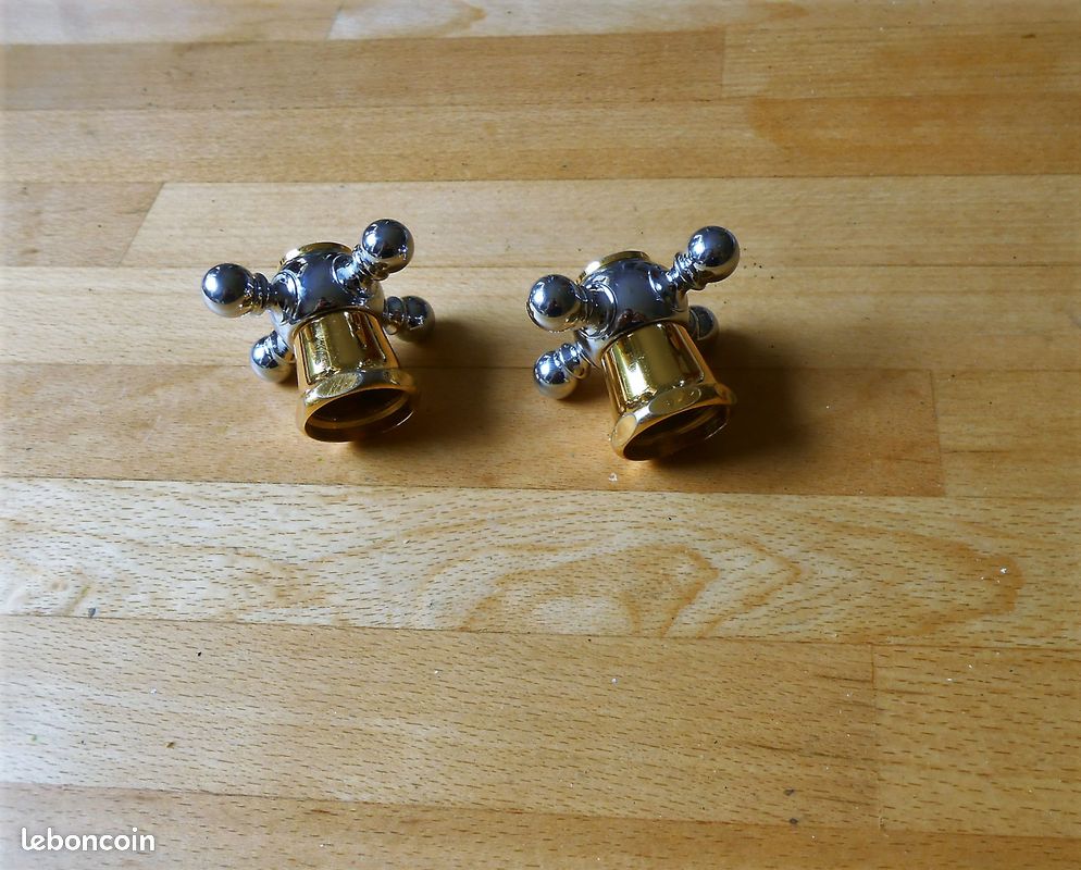 2 croisillons et rosaces pour mélangeur retro (image 2)