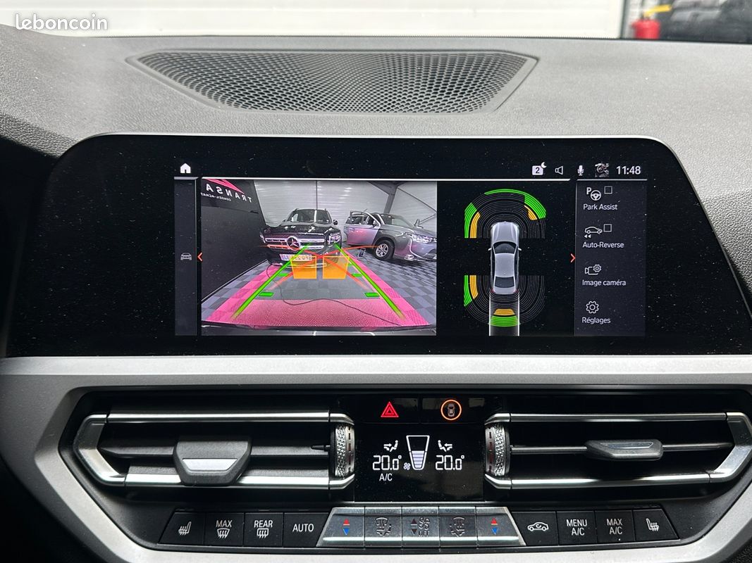 BMW SERIE 3 G20 318d 150 ch BVA8 + ENTRETIEN BMW + CAMÉRA DE RECUL + SIÈGES CHAUFFANTS + RÉGULATEUR ADAPTATIF (image 24)