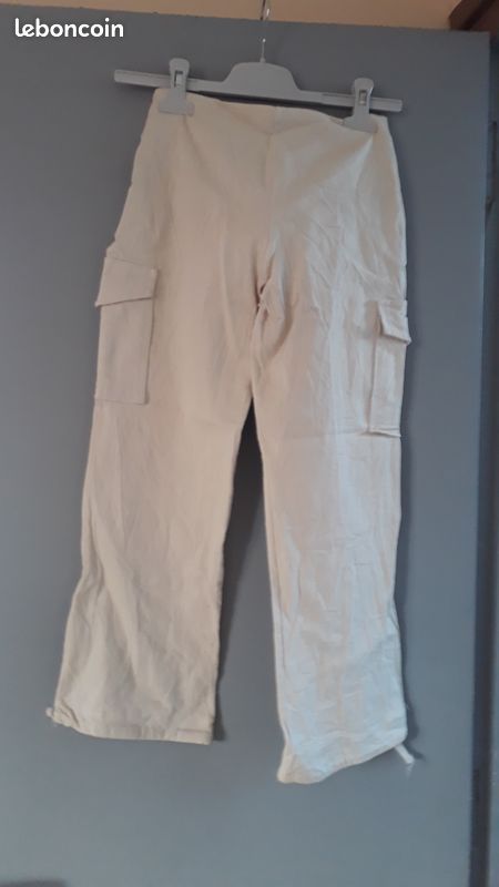Pantacourt femme avec ceinture (image 3)
