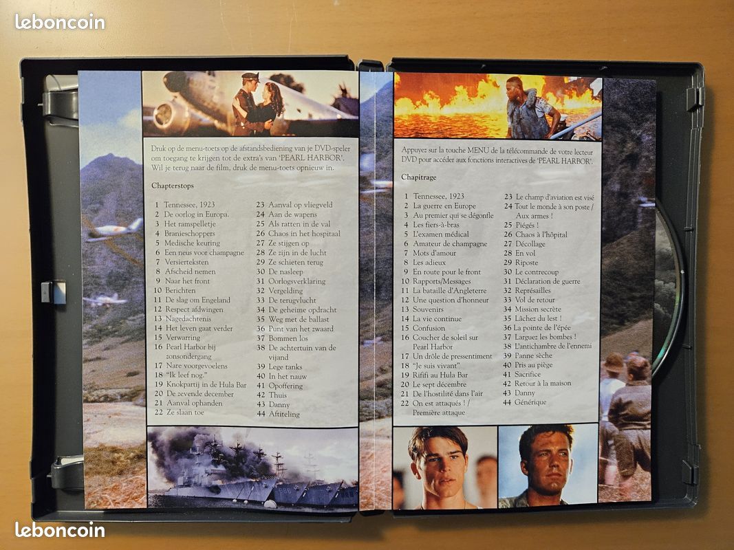 DVD de Pearl Harbor, de Michael Bay, avec Ben Affleck, Josh Hartnett et Kate Beckinsale (image 3)