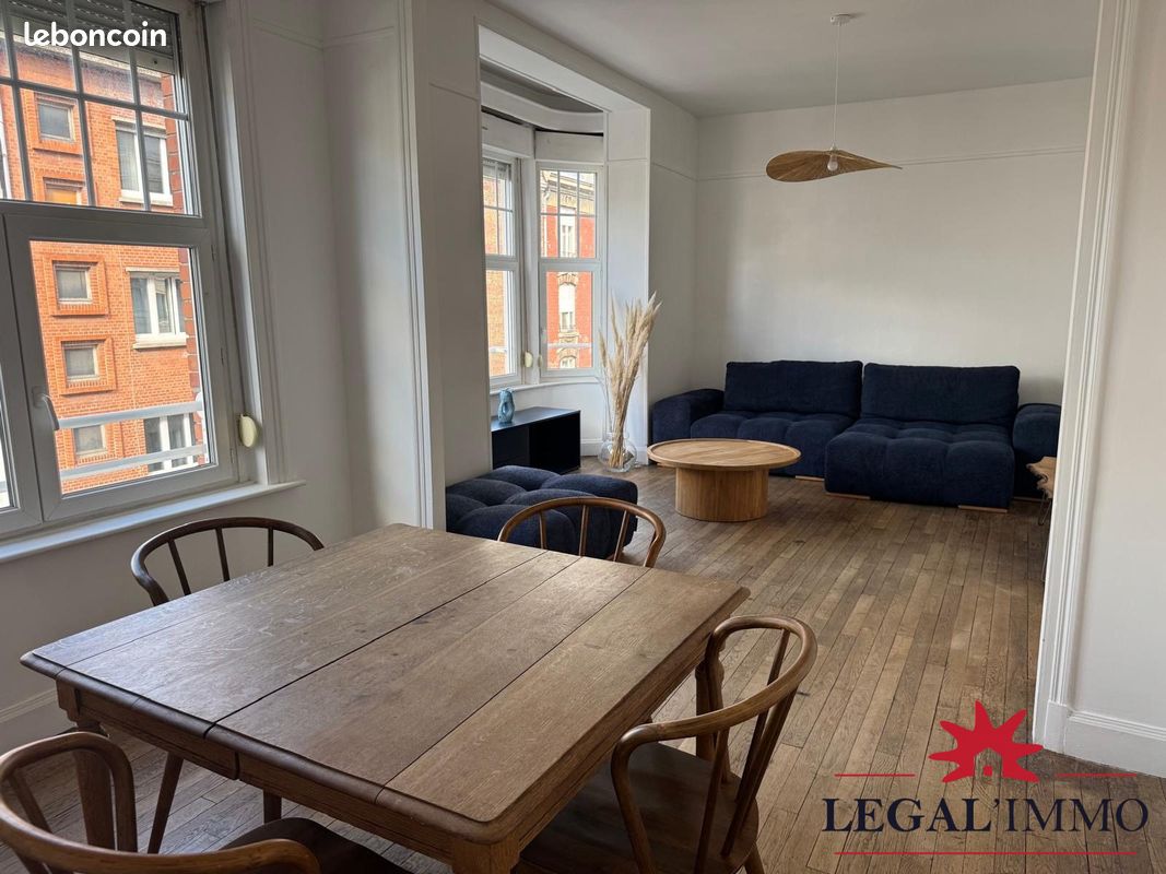 Appartement 4 pièces 104 m² · à Douai · 104 m² · 1 500 €/mois