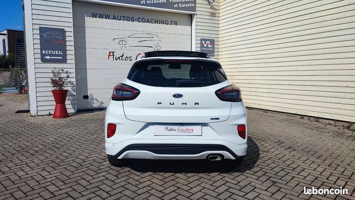 FORD PUMA 125Ch MHEV ST LINE X BVM6 / TOIT PANO / AUDIO BANG & OLUFSEN / CARPLAY (image 4)