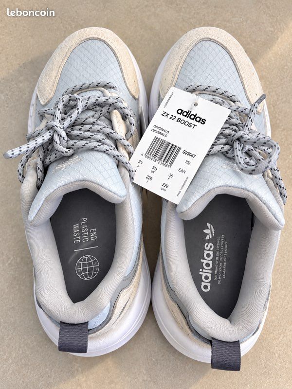 Adidas ZX 22 Boost – Gris – Unisexe (image 3)