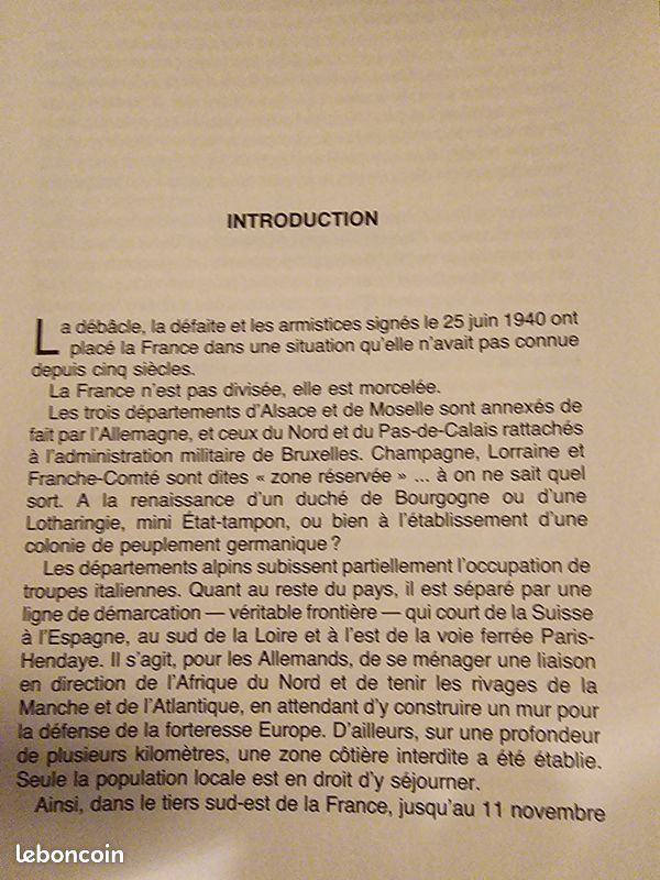 Vichy 1940- 1944. Pierre Philippe Lambert-Gérard Le Marec . Organisations Mouvements Et Unités De L’État Français. 1992 (image 4)