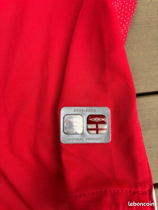 2006-08 England Maillot extérieur - 5/10 - (XL
