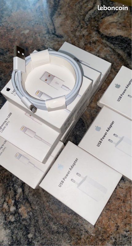 Câble iPhone de 2 mètres neuf (image 1)