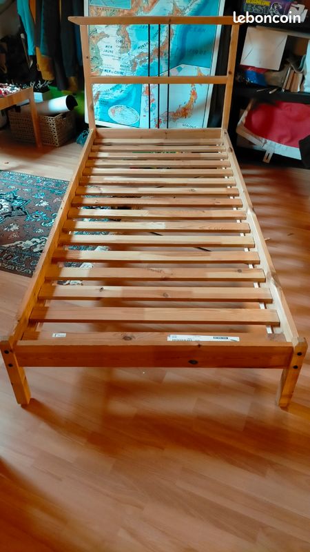 Lit Ikea et matelas une place (image 1)